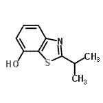 CAS#: 163299-23-8， 2-Isopropyl-1,3-Benzothiazol-7-Ol
