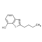 CAS#: 163299-24-9， 2-Butyl-1,3-Benzothiazol-7-Ol