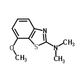 CAS#: 163299-38-5， 7-Methoxy-N,N-Dimethyl-1,3-Benzothiazol-2-Amine