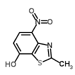 CAS#: 163299-54-5， 2-Methyl-4-Nitro-1,3-Benzothiazol-7-Ol