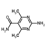 CAS#: 16341-62-1， 2-Amino-4,6-Dimethyl-5-Pyrimidinecarboxamide