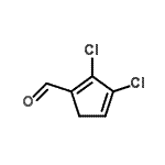CAS#: 163495-64-5， 2,3-Dichloro-1,3-Cyclopentadiene-1-Carbaldehyde