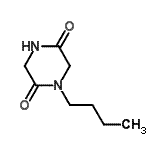 CAS#: 16350-85-9， 1-Butyl-2,5-Piperazinedione