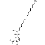 CAS#: 16383-08-7， 4-Chloro-N-Hexadecyl-N-Methyl-3-Nitrobenzenesulfonamide