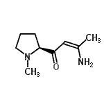 CAS#: 163849-05-6， (2Z)-3-Amino-1-[(2S)-1-Methyl-2-Pyrrolidinyl]-2-Buten-1-One