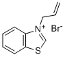 structure of CAS# 16407-55-9, N-Allylbenzothiazolium Bromide;3-Allyl-1,3-Benzothiazol-3-Ium Bromide