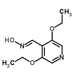 CAS#: 164077-49-0， (E)-1-(3,5-Diethoxy-4-Pyridinyl)-N-Hydroxymethanimine