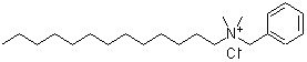 structure of CAS# 1641-93-6, Benzyldimethyl(Tridecyl)Ammonium Chloride;Benzyl-Dimethyl-Tridecyl-Ammonium Chloride;Benzyl-Dimethyl-Tridecylammonium Chloride;Dimethyl-(Phenylmethyl)-Tridecyl-Azanium Chloride