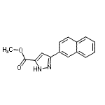CAS#: 164295-93-6， Methyl 5-(2-Naphthyl)-1H-Pyrazole-3-Carboxylate