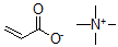 CAS#: 16431-85-9， N,N,N-Trimethylmethanaminium Propenoic Acidanion