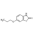 CAS#: 164397-65-3， 6-Propoxy-1,3-Benzothiazole-2(3H)-Thione