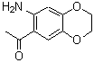 structure of CAS# 164526-13-0, 1-(7-Amino-2,3-Dihydro-1,4-Benzodioxin-6-Yl)Ethanone;1-(7-Amino-2,3-dihydro-benzo[1,4]dioxin-6-yl)-etha;1-(7-Amino-2,3-dihydro-benzo[1,4]dioxin-6-yl)-ethanone;1-(7-amino-2,3-dihydrobenzo[b][1,4]dioxin-6-yl)ethanone