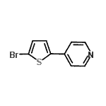 CAS#: 164936-60-1， 4-(5-Bromo-2-Thienyl)Pyridine