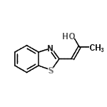 CAS#: 164976-51-6， (1Z)-1-(1,3-Benzothiazol-2-Yl)-1-Propen-2-Ol