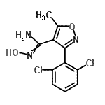 CAS#: 164982-40-5， 3-(2,6-Dichlorophenyl)-N'-Hydroxy-5-Methyl-1,2-Oxazole-4-Carboximidamide