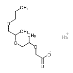 CAS#: 165038-54-0， Sodium ({1-[(1-Propoxy-2-Propanyl)Oxy]-2-Propanyl}Oxy)Acetate