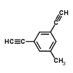 CAS#: 165047-95-0， 1,3-Diethynyl-5-Methylbenzene