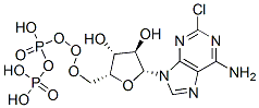 CAS#: 16506-88-0， [[(2R,3R,4R,5R)-5-(6-Amino-2-Chloro-Purin-9-Yl)-3,4-Dihydroxy-Oxolan-2-Yl]Methoxy-Hydroxy-Phosphoryl]Oxyphosphonic Acid
