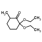 CAS#: 165066-67-1， 2,2-Diethoxy-6-Methylcyclohexanone