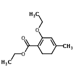 CAS#: 165068-81-5， Ethyl 2-Ethoxy-4-Methyl-1,3-Cyclohexadiene-1-Carboxylate