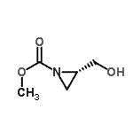 CAS#: 165104-68-7， Methyl (2S)-2-(Hydroxymethyl)-1-Aziridinecarboxylate