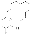 结构式 CAS# 16518-94-8, 2-氟棕榈酸