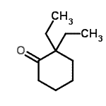CAS 登录号：16519-67-8， 2,2-二乙基环己酮