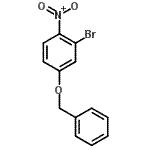 CAS#: 165190-62-5， 4-(Benzyloxy)-2-Bromo-1-Nitrobenzene