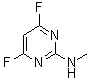 CAS#: 165258-57-1， 4,6-Difluoro-N-Methyl-2-Pyrimidinamine