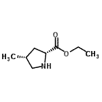 CAS#: 165273-05-2， Ethyl (4R)-4-Methyl-D-Prolinate