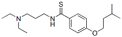 CAS#: 16531-36-5， N-[3-(Diethylamino)Propyl]-4-(Isopentyloxy)Thiobenzamide