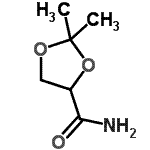 CAS#: 165522-04-3， 2,2-Dimethyl-1,3-Dioxolane-4-Carboxamide
