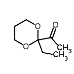CAS#: 165544-14-9， 1-(2-Ethyl-1,3-Dioxan-2-Yl)Ethanone