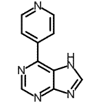CAS#: 165546-25-8， 6-(4-Pyridinyl)-7H-Purine