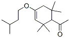 CAS#: 16556-55-1， 1-[2,2,6,6-Tetramethyl-4-(3-Methylbutoxy)-3-Cyclohexen-1-Yl]Ethan-1-One