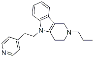 CAS#: 16566-74-8， 2,3,4,5-Tetrahydro-2-Propyl-5-[2-(4-Pyridyl)Ethyl]-1H-Pyrido[4,3-b]Indole