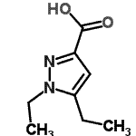 CAS#: 165743-59-9， 1,5-Diethyl-1H-Pyrazole-3-Carboxylic Acid
