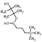 CAS#: 165904-32-5， (2-Hydroxy-1,1,2-Trimethyl-Propoxy)-(3-Trimethylsilylpropyl)Borinic Acid