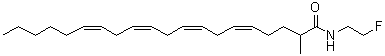 CAS#: 166100-39-6， (5Z,8Z,11Z,14Z)-N-(2-Fluoroethyl)-2-Methyl-5,8,11,14-Icosatetraenamide