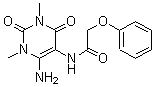 CAS#: 166115-79-3, N-(6-Amino-1,2,3,4-Tetrahydro-1,3-Dimethyl-2,4-Dioxo-Pyrimidin-5-Yl)-2-Phenoxy-Acetamide