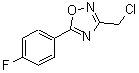 CAS#: 166179-37-9， 3-(Chloromethyl)-5-(4-Fluorophenyl)-1,2,4-Oxadiazole