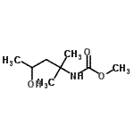CAS#: 166271-53-0， Methyl (4-Hydroxy-2-Methyl-2-Pentanyl)Carbamate