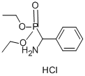 结构式 CAS# 16656-50-1, (alpha-氨基苄基)膦酸二乙酯盐酸盐