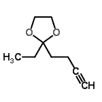 CAS#: 166907-61-5， 2-(3-Butyn-1-Yl)-2-Ethyl-1,3-Dioxolane