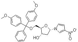 CAS#: 166984-63-0， 1-[5-O-[Bis(4-Methoxyphenyl)Phenylmethyl]-2-Deoxy-beta-D-Erythro-Pentofuranosyl]-3-Nitro-1H-Pyrrole