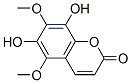 CAS#: 167105-92-2， 6,8-Dihydroxy-5,7-Dimethoxychromen-2-One