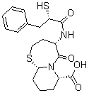 structure of CAS# 167305-00-2, Omapatrilat;(4S,7S,10As)-5-Oxo-4-[[(2S)-3-Phenyl-2-Sulfanyl-Propanoyl]Amino]-2,3,4,7,8,9,10,10A-Octahydropyrido[6,1-B][1,3]Thiazepine-7-Carboxylic Acid;(4S,7S,10As)-4-[[(2S)-2-Mercapto-1-Oxo-3-Phenylpropyl]Amino]-5-Oxo-2,3,4,7,8,9,10,10A-Octahydropyrido[6,1-B][1,3]Thiazepine-7-Carboxylic Acid;(4S,7S,10As)-5-Keto-4-[[(2S)-2-Mercapto-3-Phenyl-Propanoyl]Amino]-2,3,4,7,8,9,10,10A-Octahydropyrido[6,1-B][1,3]Thiazepine-7-Carboxylic Acid