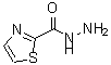 structure of CAS# 16733-90-7, 1,3-Thiazole-2-Carbohydrazide;MFCD01681535;Thiazole-2-carbohydrazide;THIAZOLE-2-CARBOXYLIC ACID HYDRAZIDE