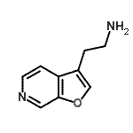 CAS#: 167420-16-8， 2-(Furo[2,3-c]Pyridin-3-Yl)Ethanamine