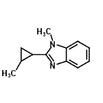 CAS#: 167483-60-5， 1-Methyl-2-(2-Methylcyclopropyl)-1H-Benzimidazole